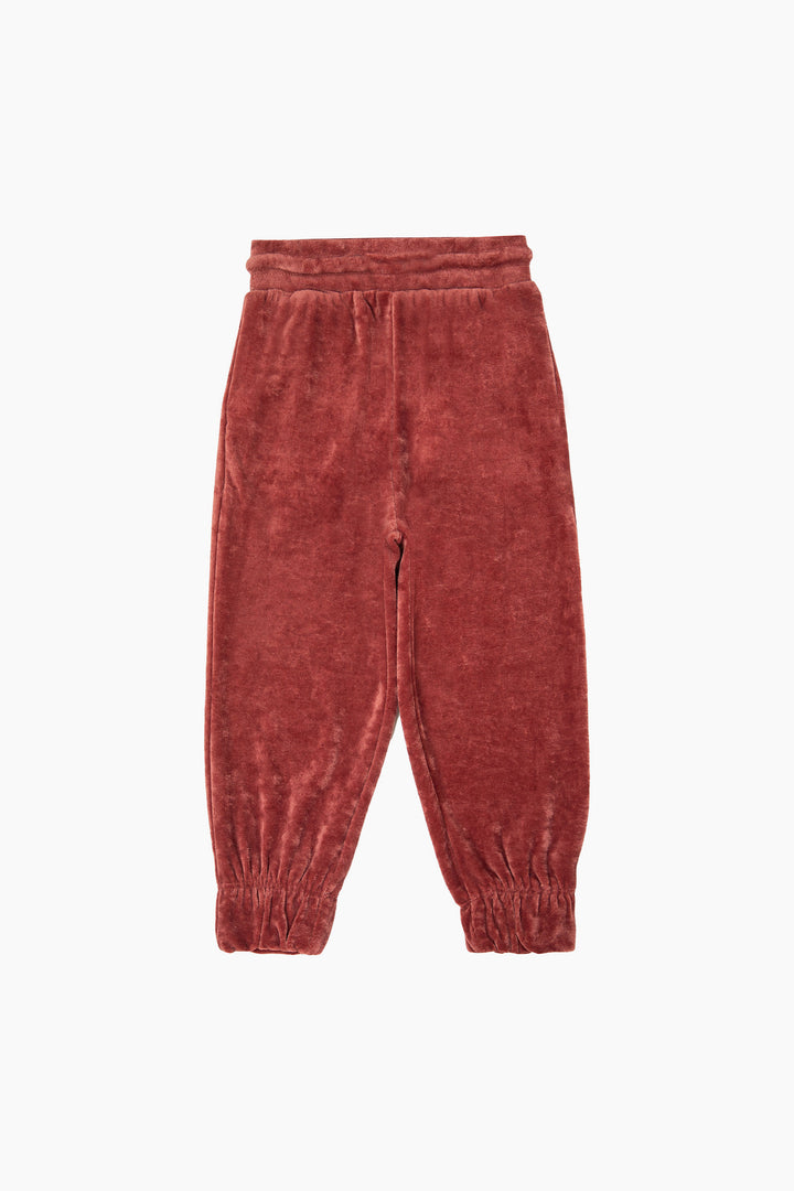 Velour Track Pants