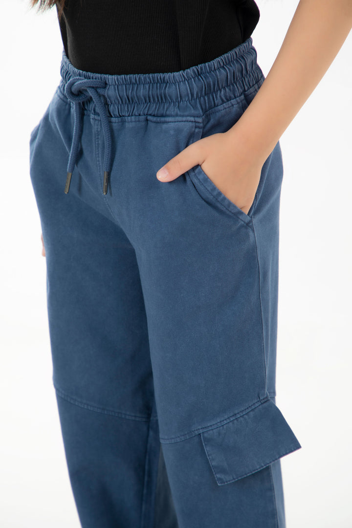 Washed Track Pants