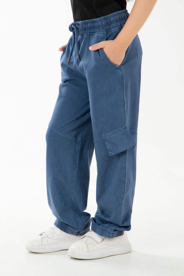 Washed Track Pants