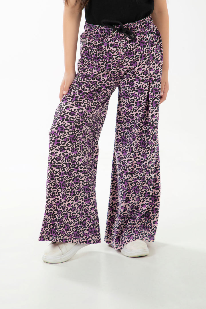 Pleated Wide Leg Trousers