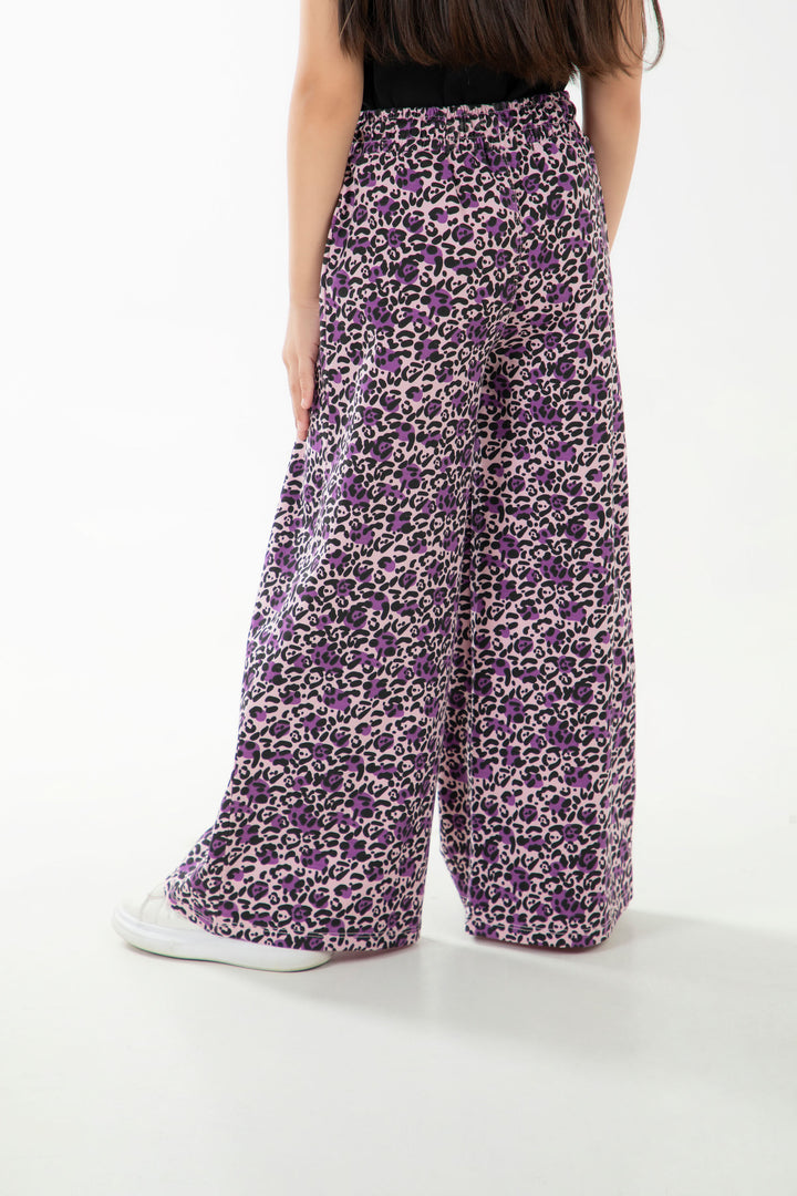 Pleated Wide Leg Trousers
