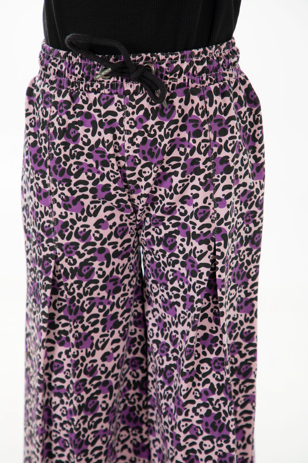 Pleated Wide Leg Trousers