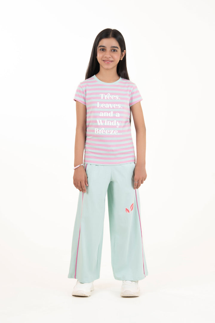 Graphic Wide Leg