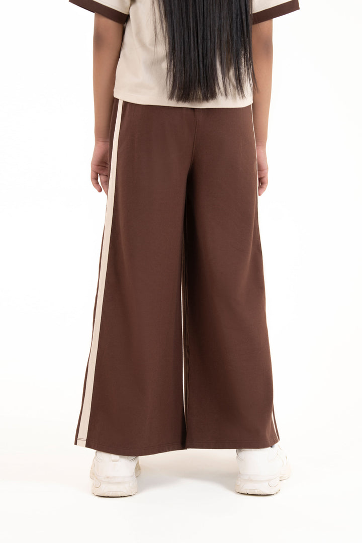 Taped Wide Leg Trousers