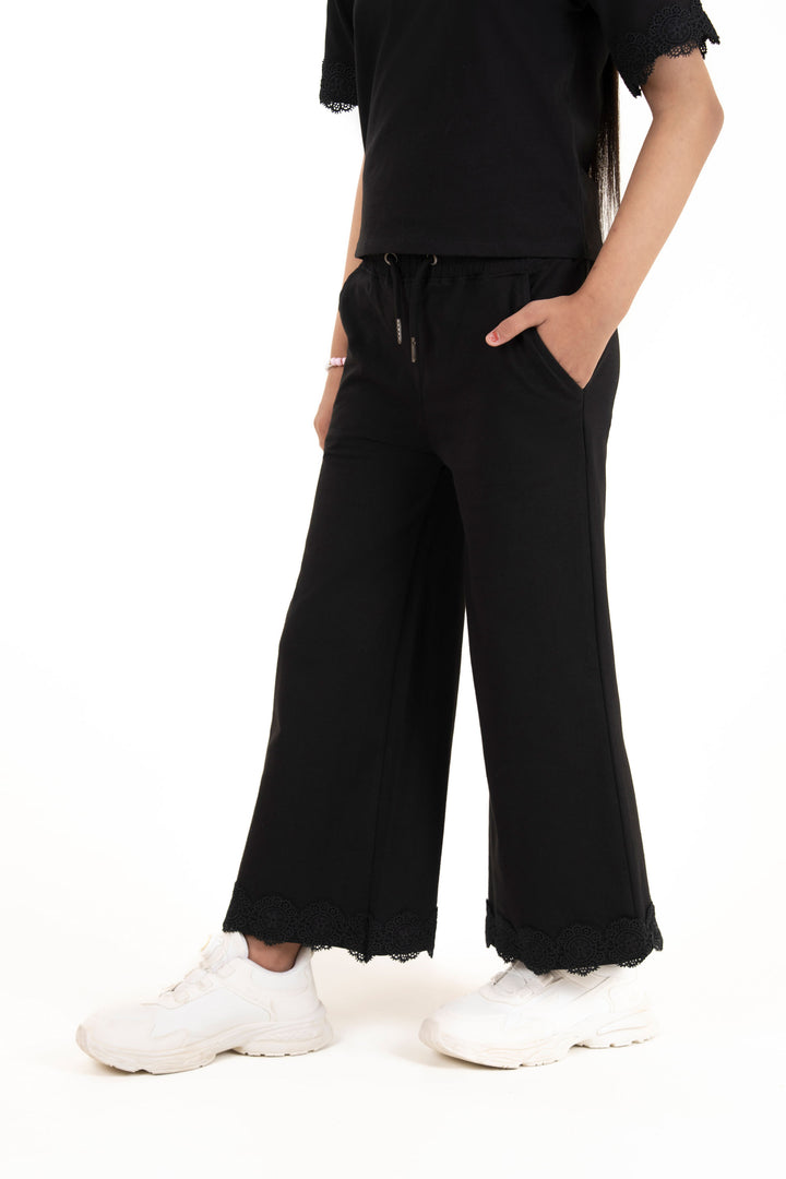 Embellished Wide Leg