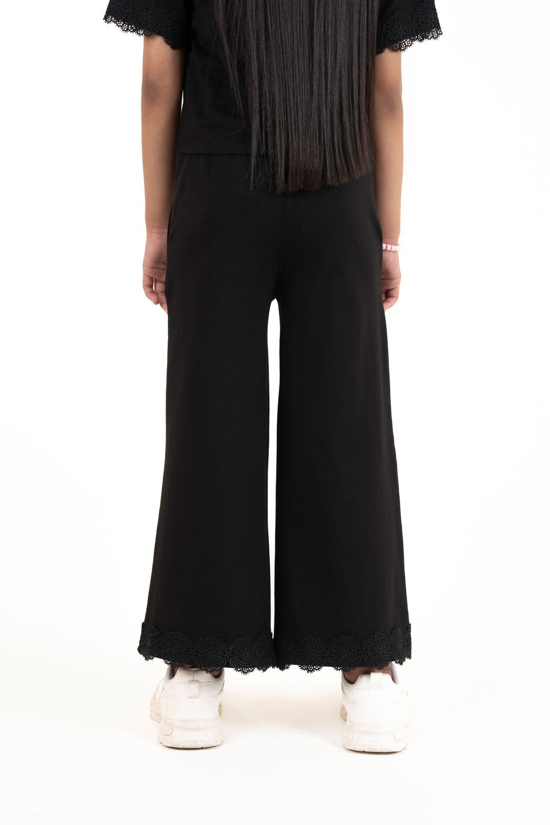 Embellished Wide Leg