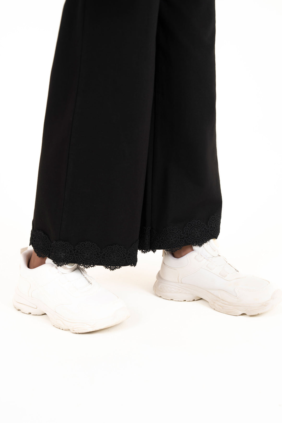 Embellished Wide Leg