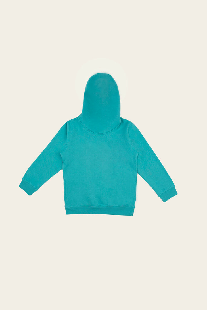 College Pullover Hoodie Blue