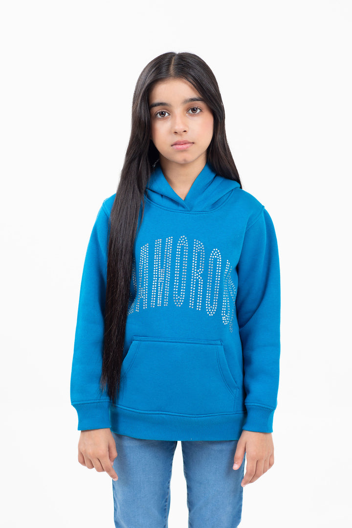 Embellished Pullover Hoodie