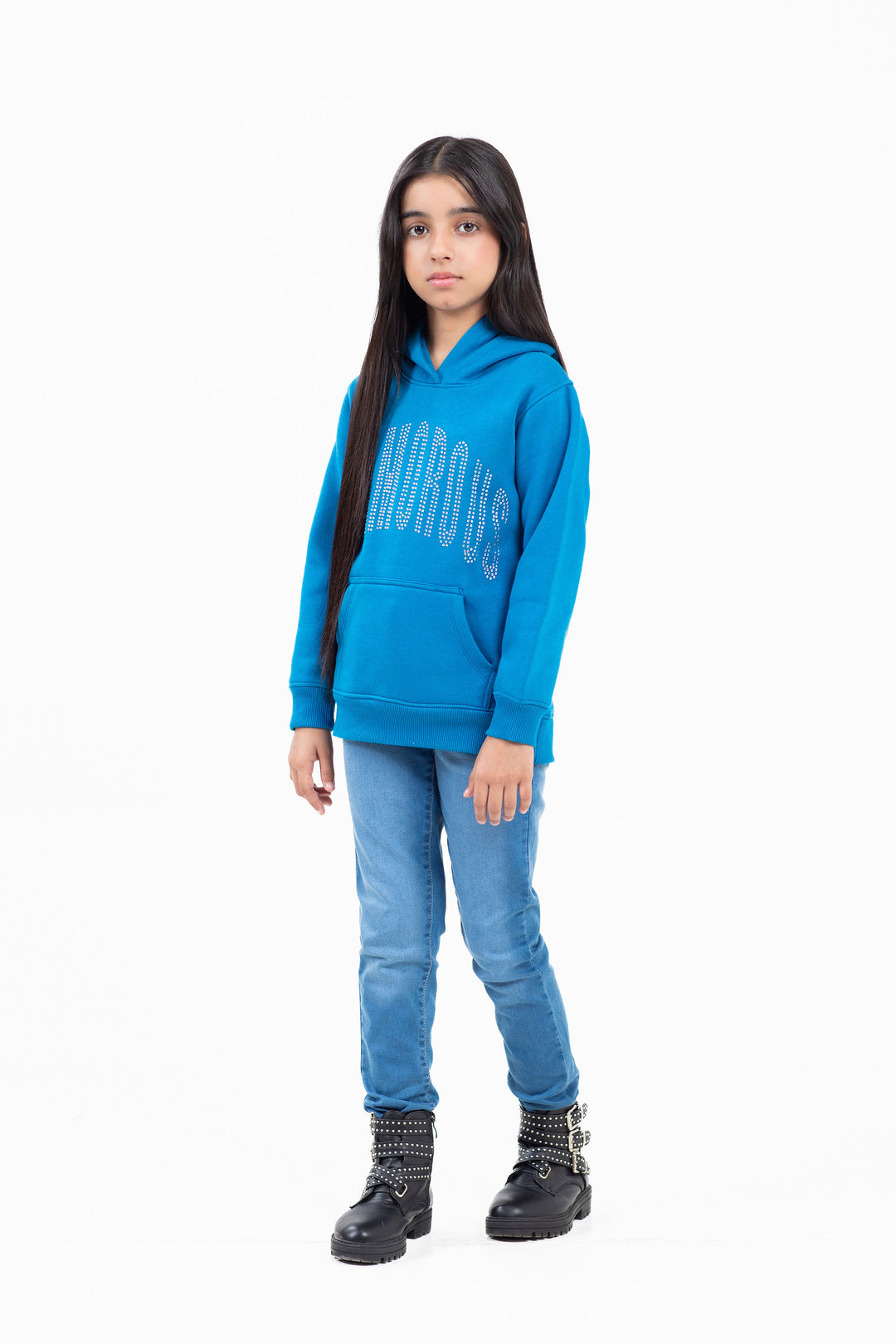 Embellished Pullover Hoodie