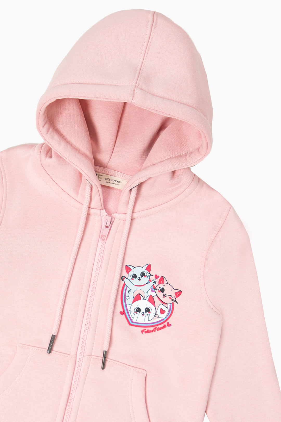 Graphic Zipper Hoodie