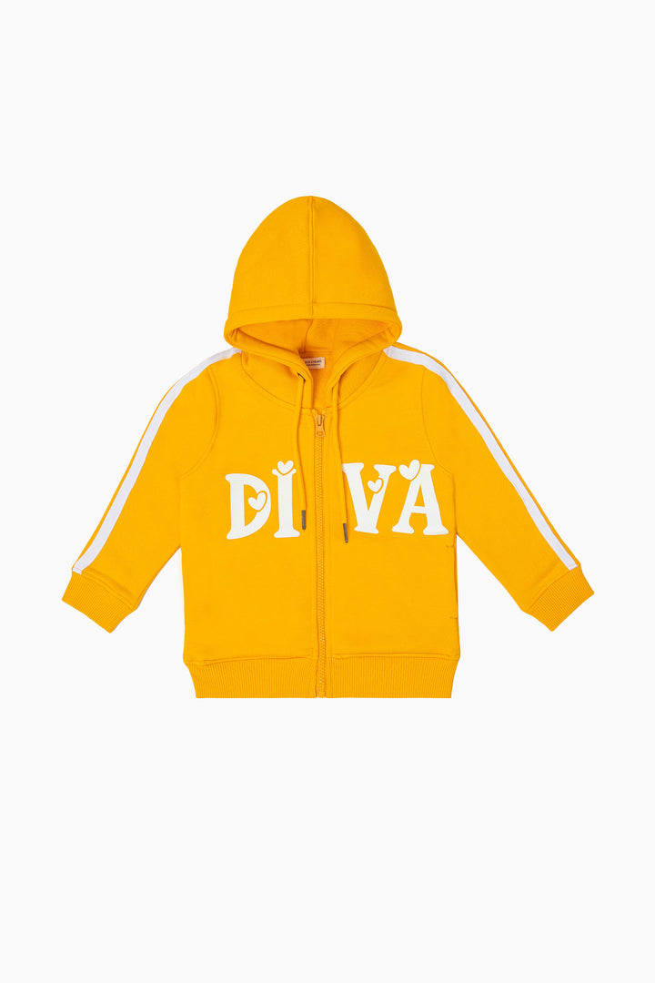 Graphic Zipper Hoodie