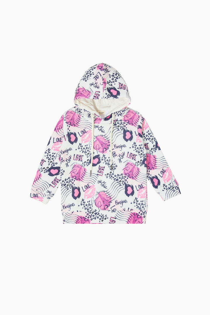 Printed Hoodie
