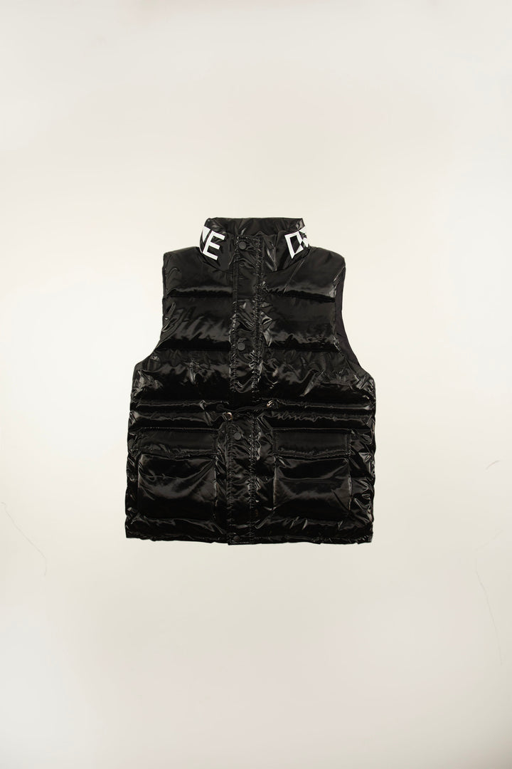 Sleeveless Puffer Black