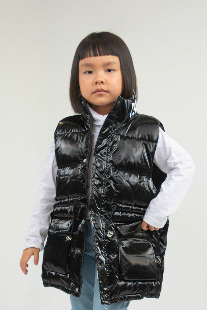 Sleeveless Puffer Black