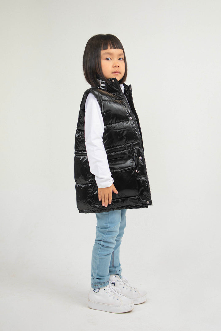 Sleeveless Puffer Black