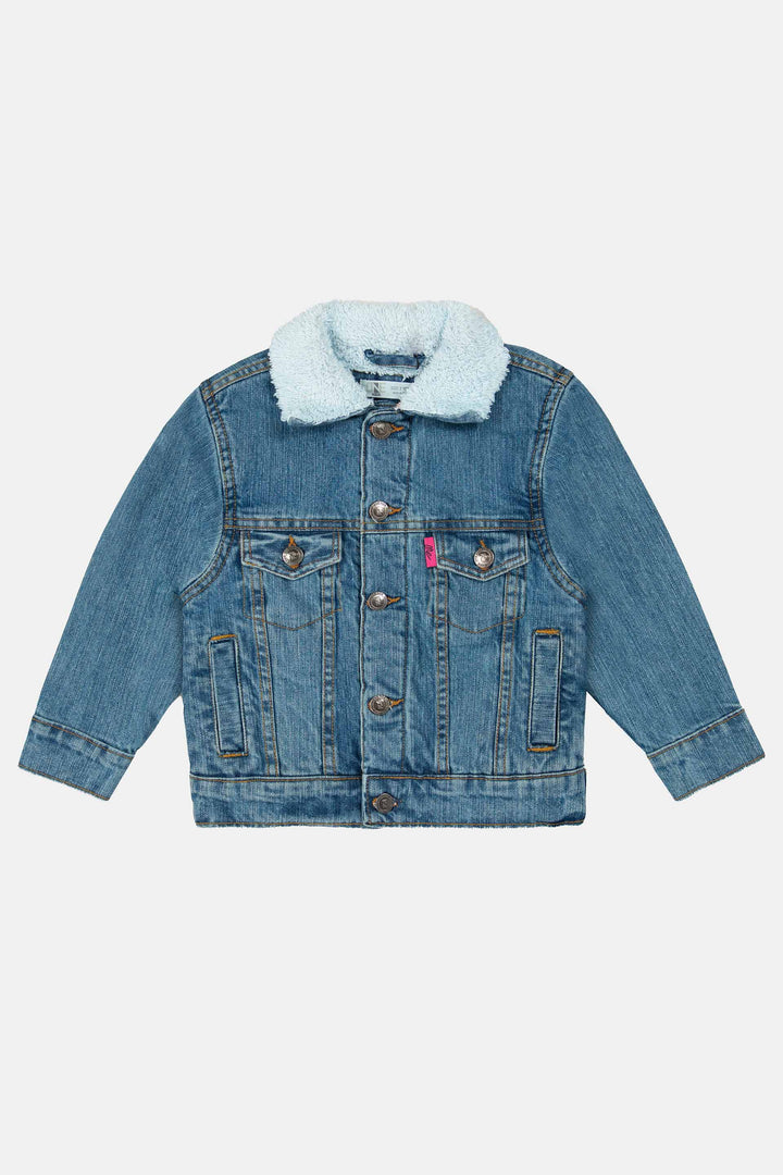 Denim Sherpa Jacket