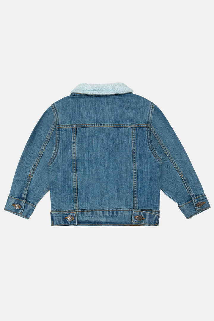 Denim Sherpa Jacket