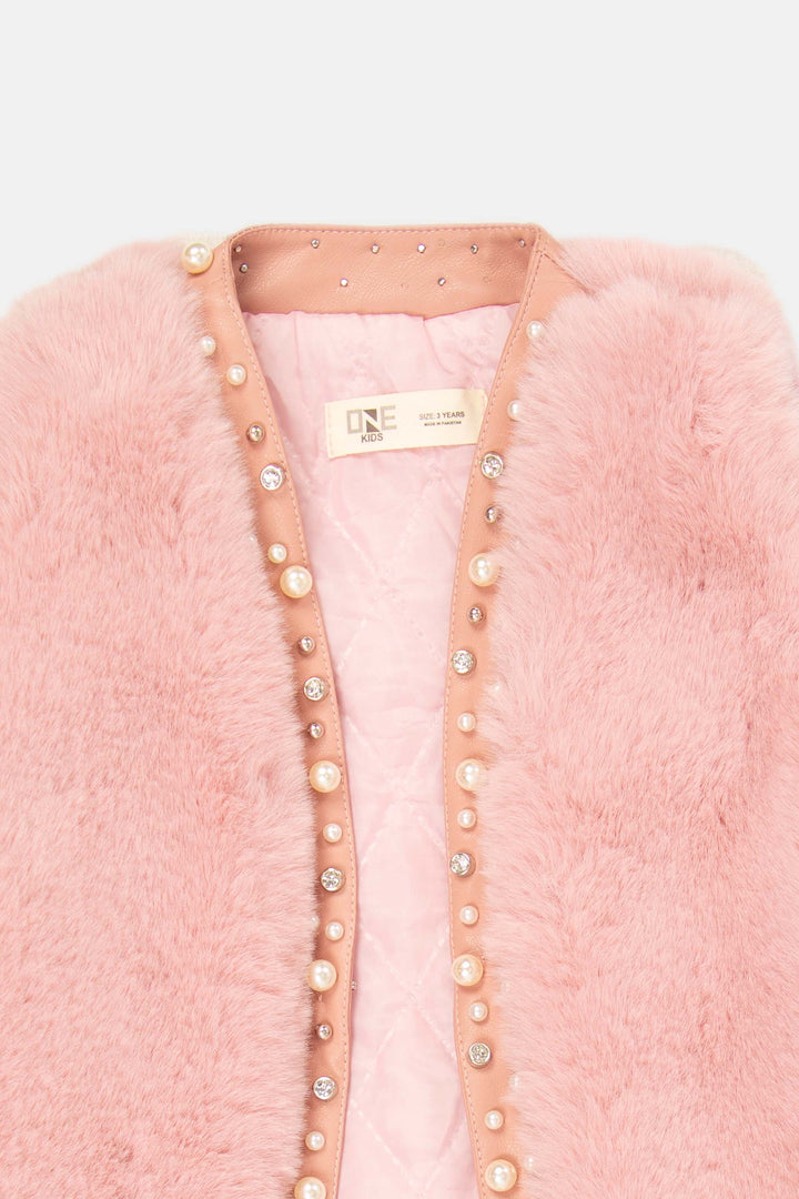 Sleeveless Fur Jacket