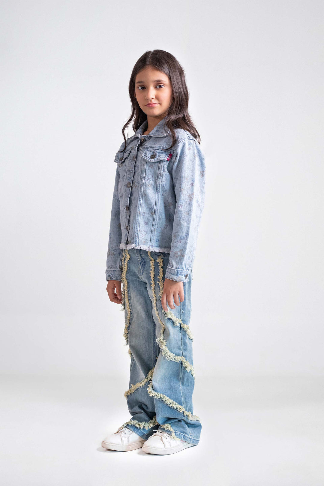 Cropped Denim Jacket