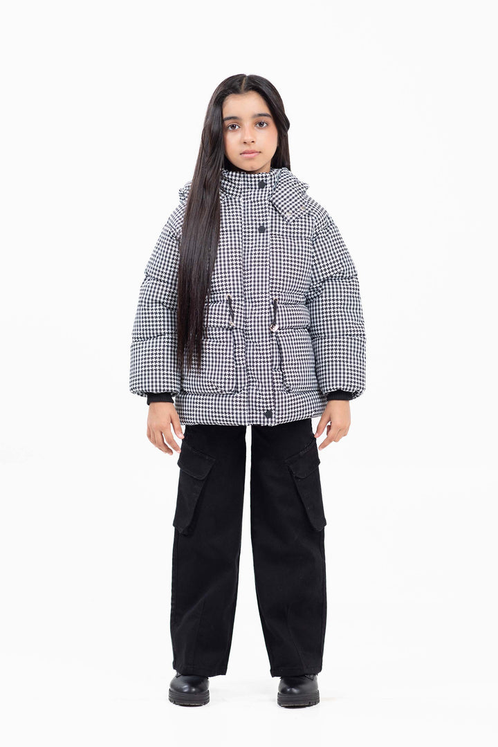 Printed Puffer Jacket