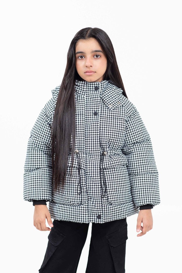 Printed Puffer Jacket