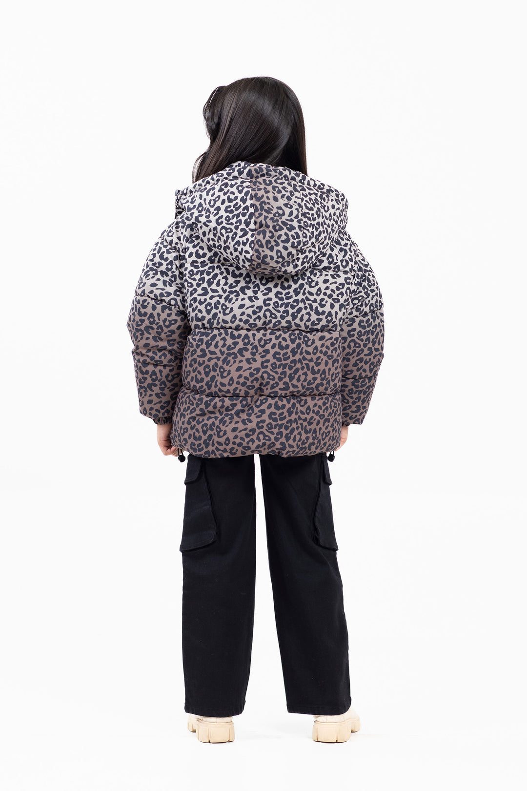 Printed Puffer Jacket