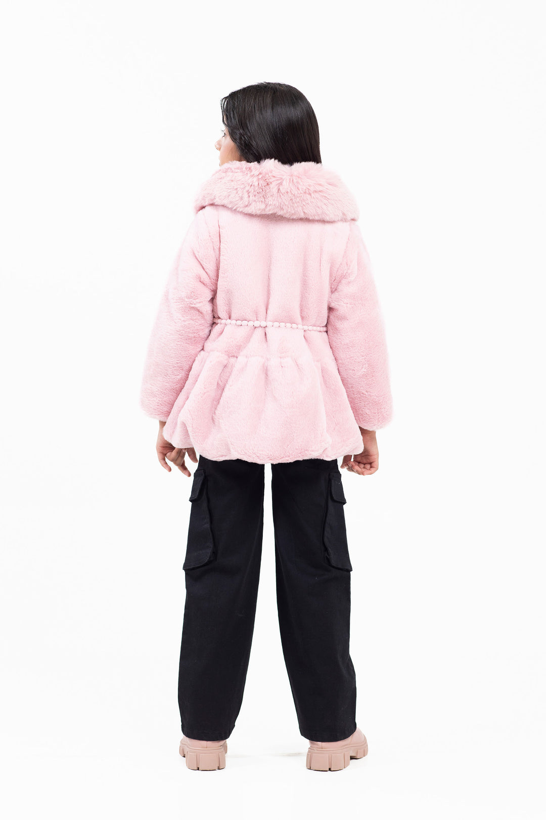 Embellished Fur Jacket