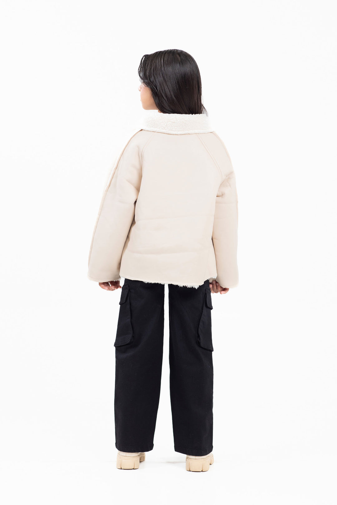 Sherpa Leather Jacket