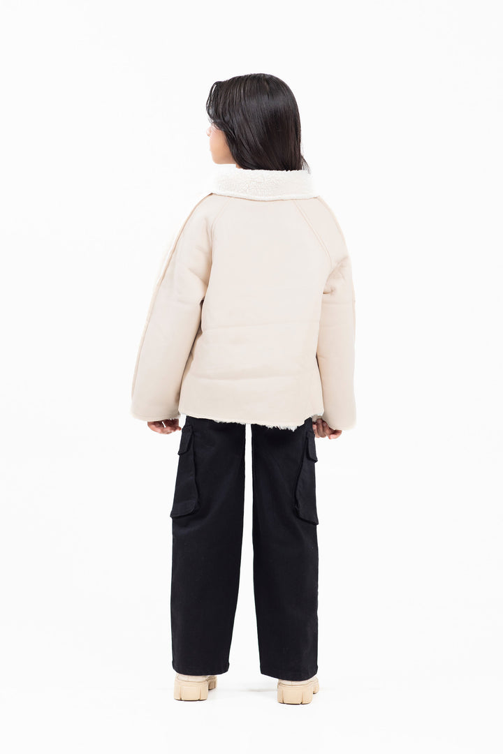 Sherpa Leather Jacket