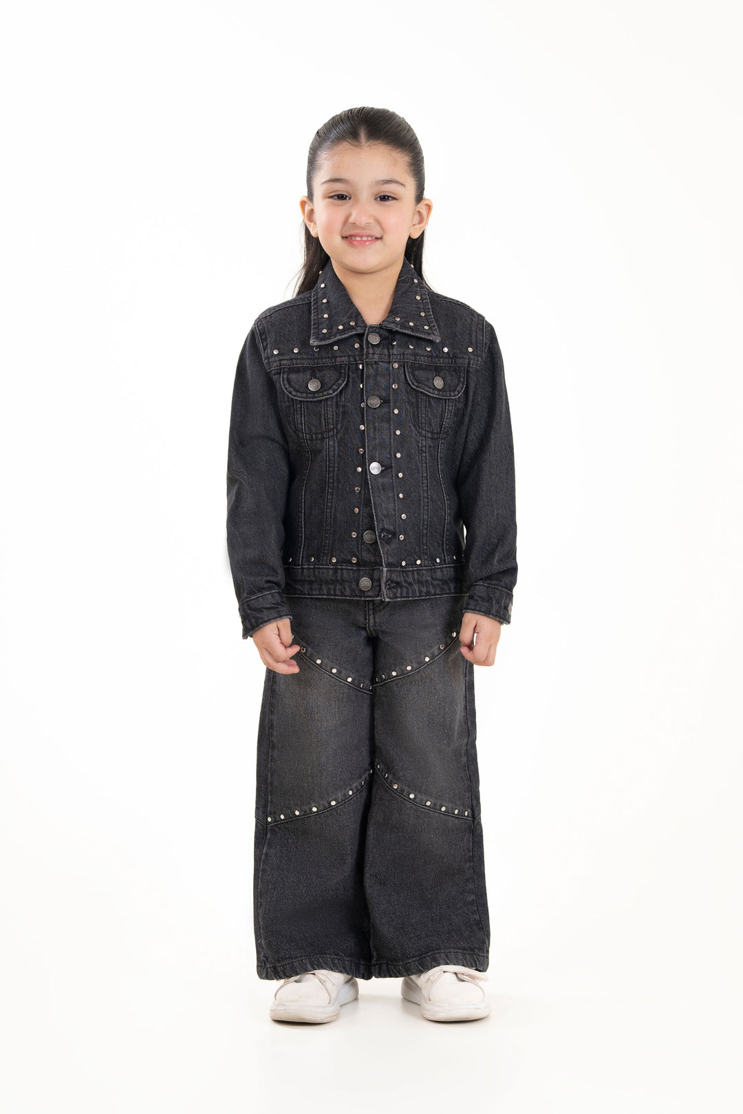 Studded Denim Jacket