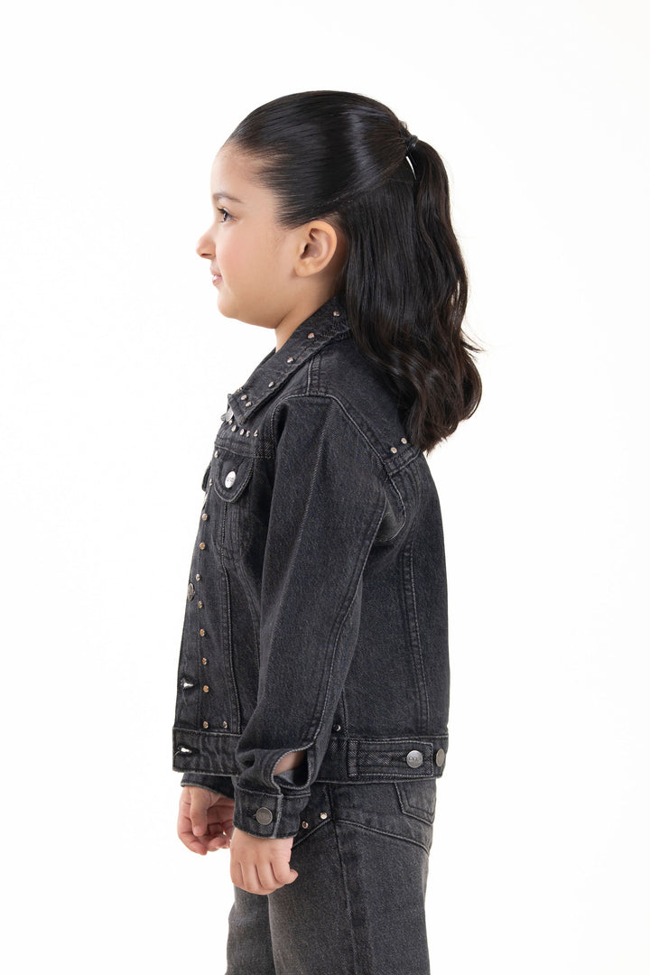 Studded Denim Jacket