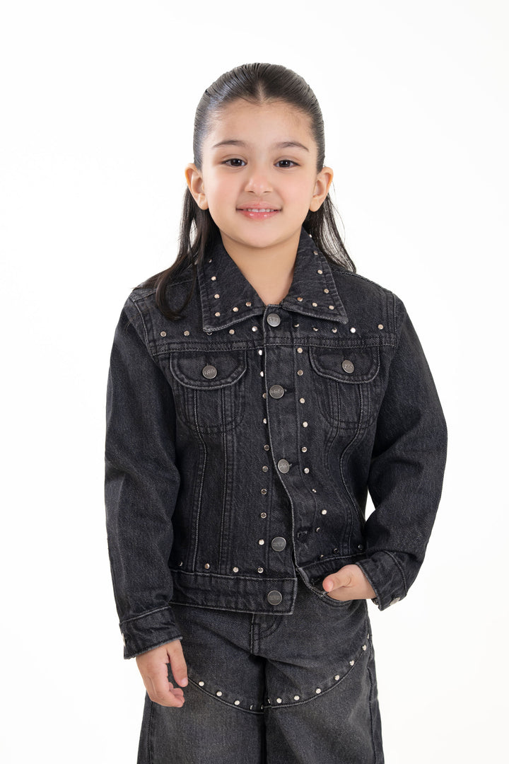 Studded Denim Jacket