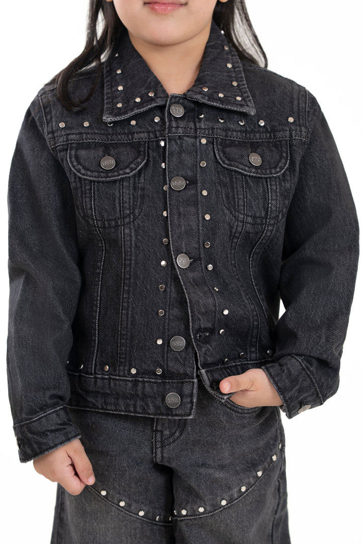 Studded Denim Jacket