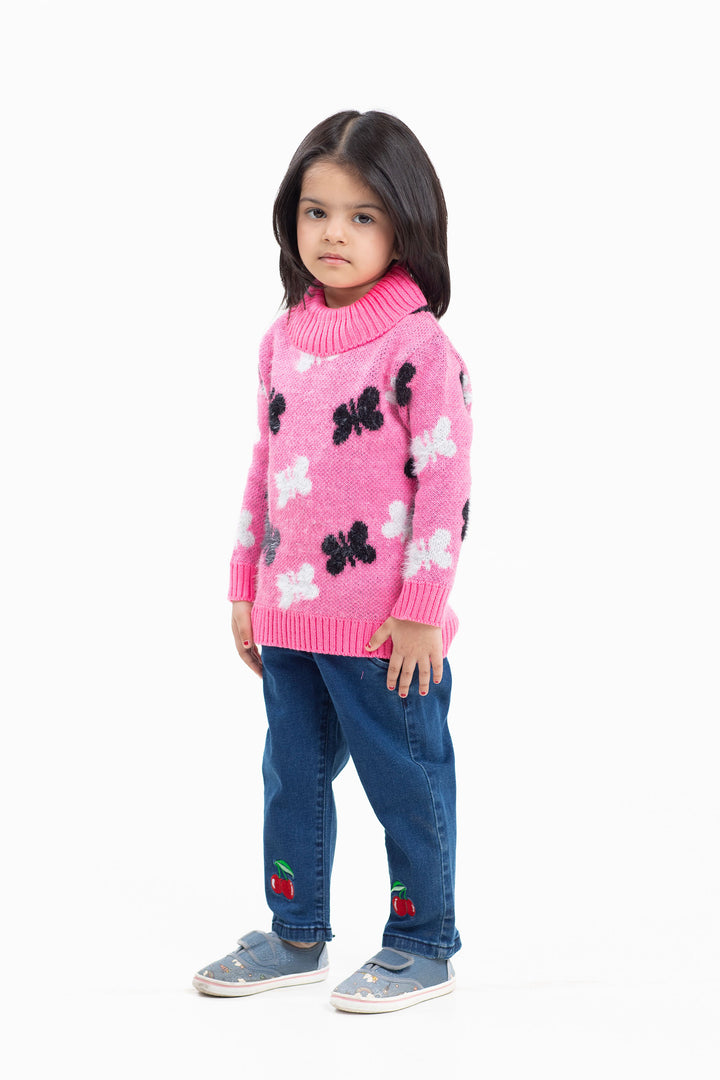 High Neck Sweater