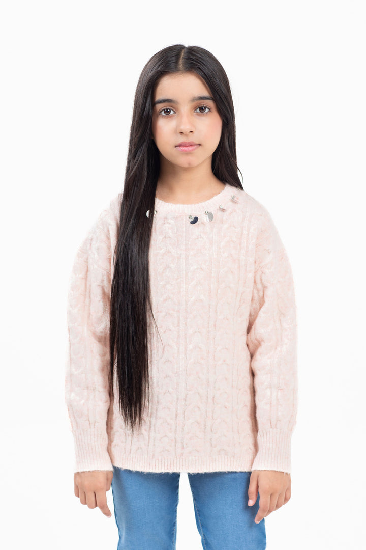 Embellished Sweater