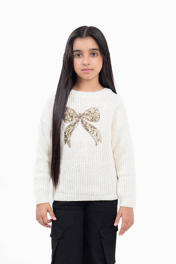 Embellished Sweater