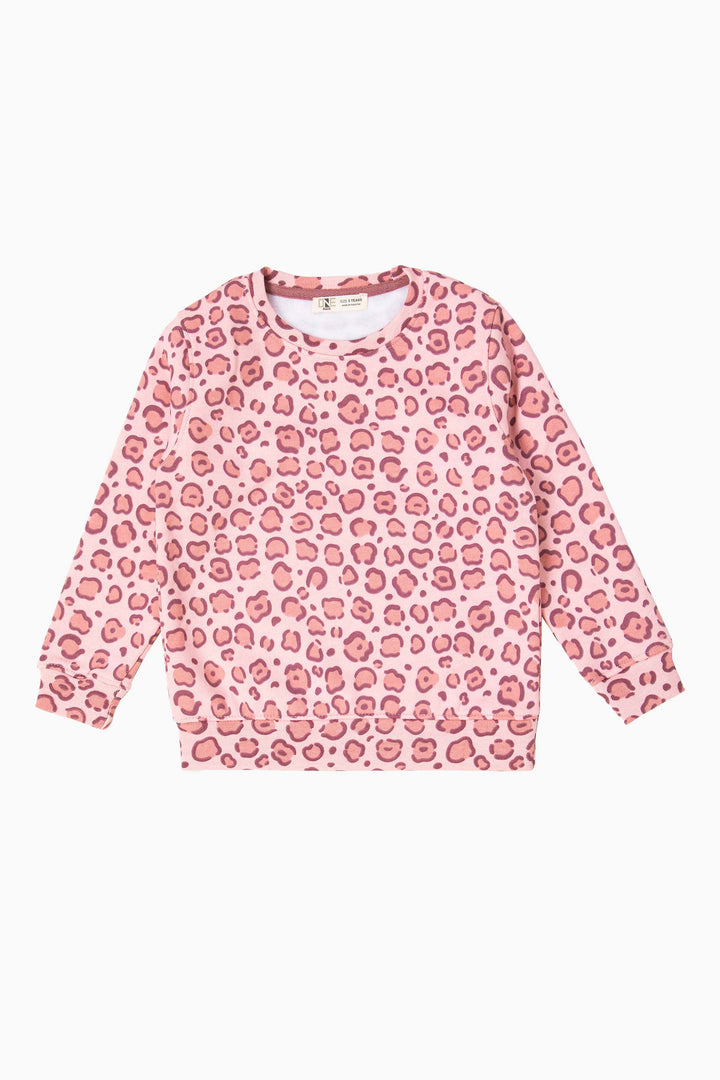 Cheetah Print Sweatshirt