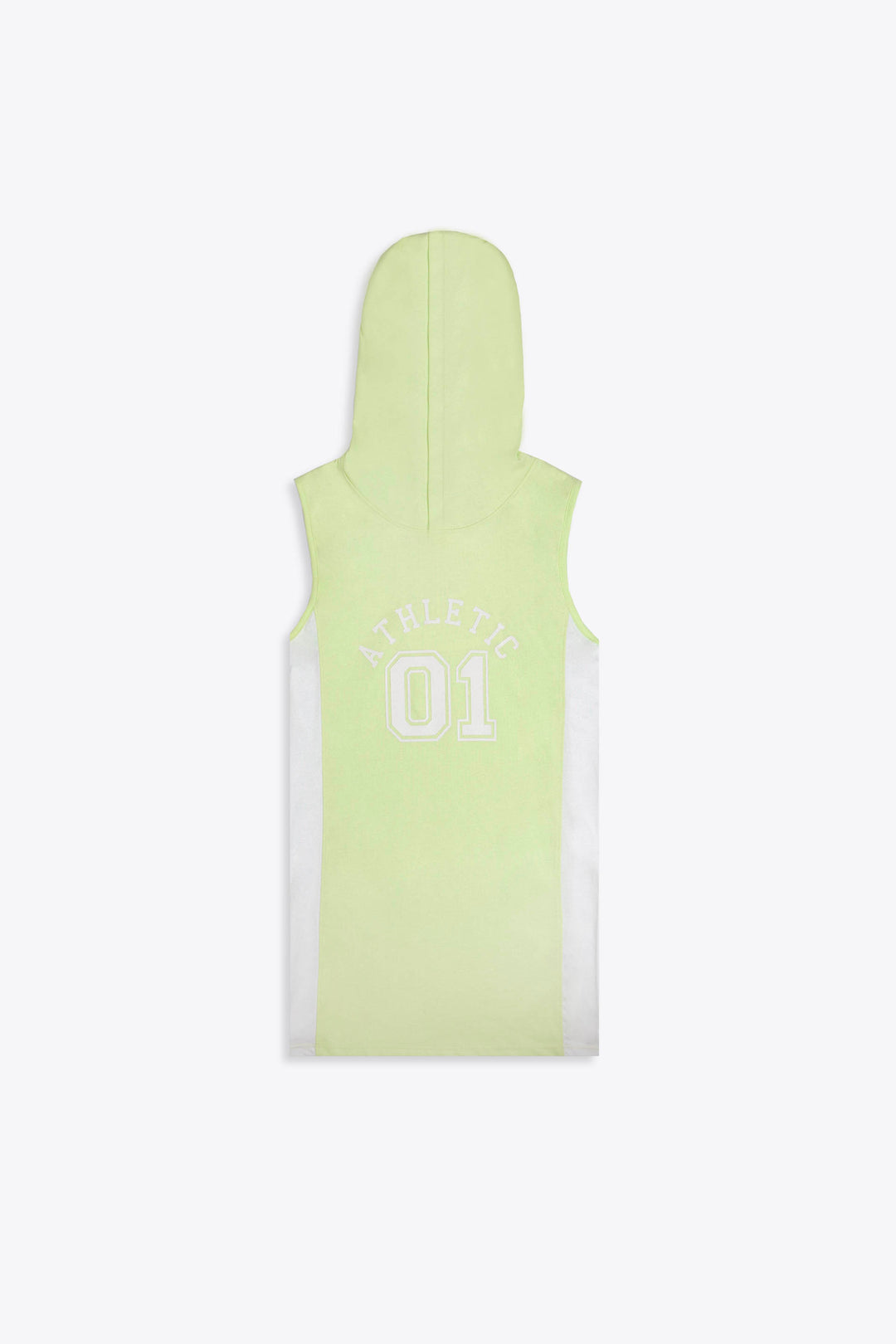 Hoodie Dress Light Green