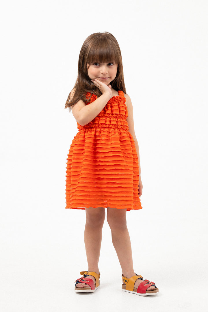 Sequined Dress Orange