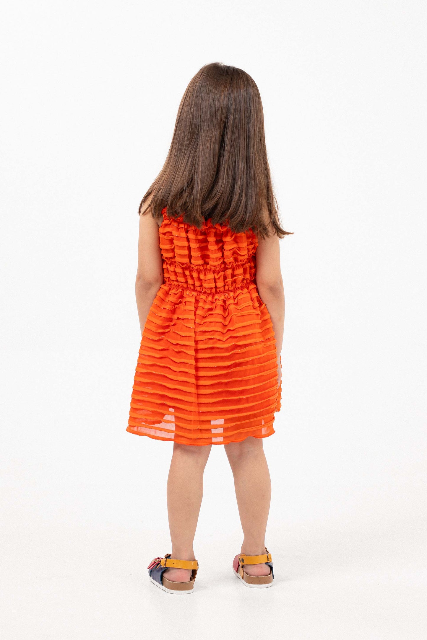 Sequined Dress Orange