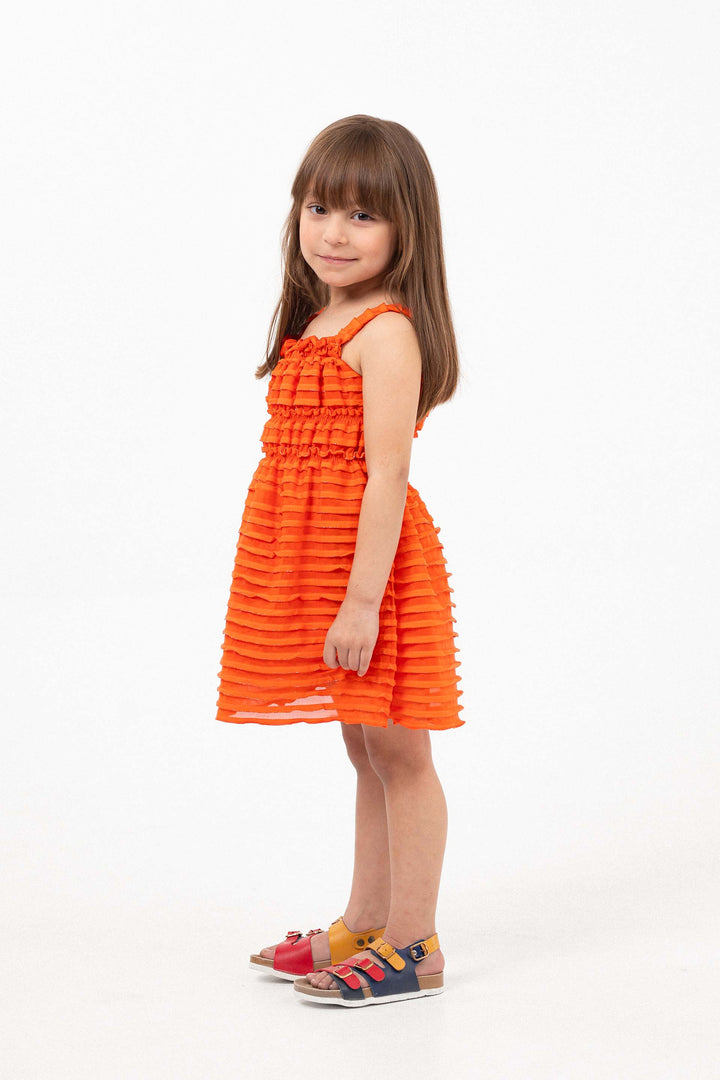 Sequined Dress Orange