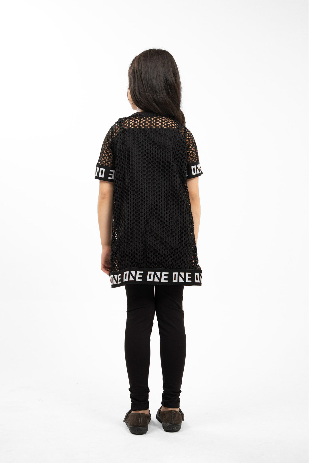 Mesh Dress Black