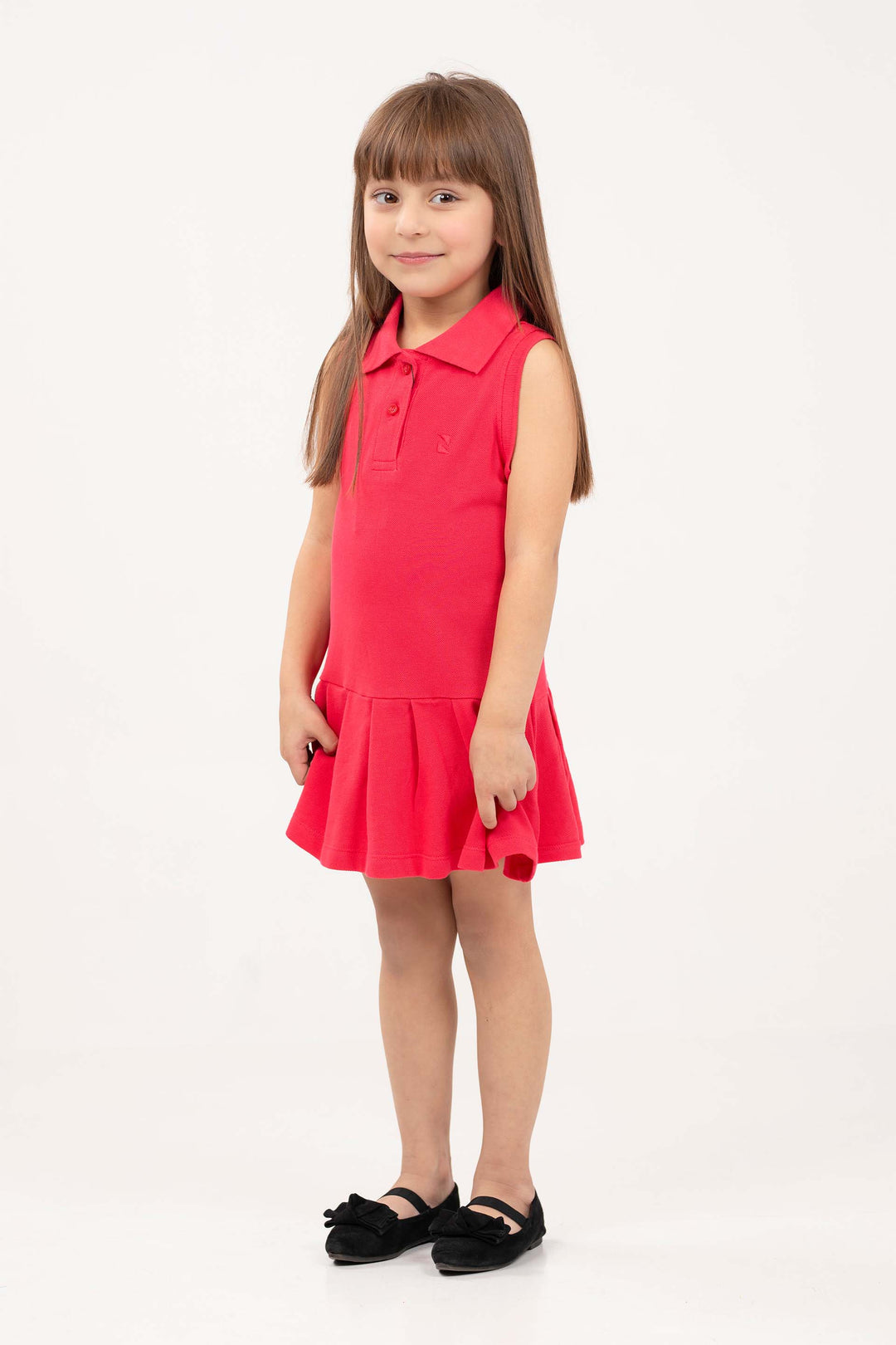 Polo Pleated Dress