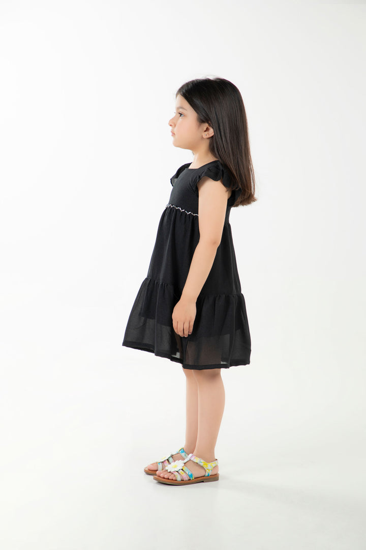 Ruffled Tiered Dress