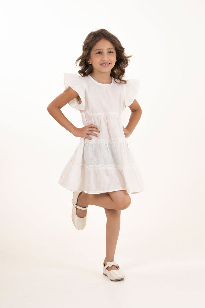 Ruffled Tiered Dress
