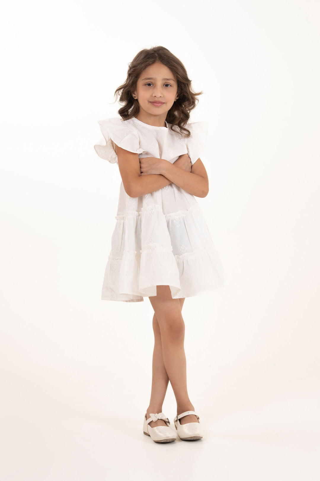 Ruffled Tiered Dress