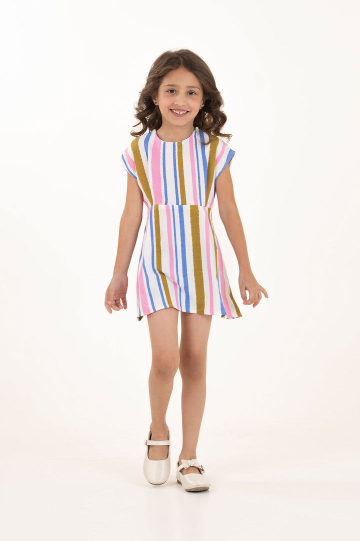 A-line Tie-up Dress