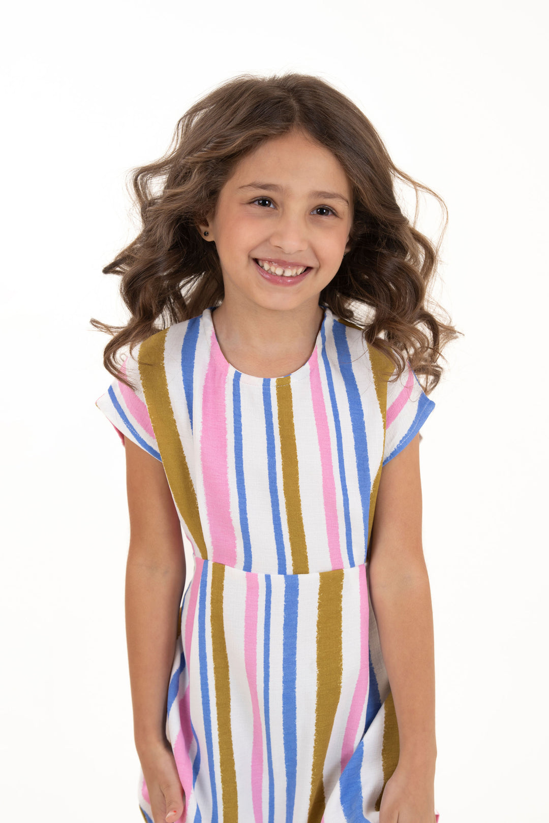 A-line Tie-up Dress