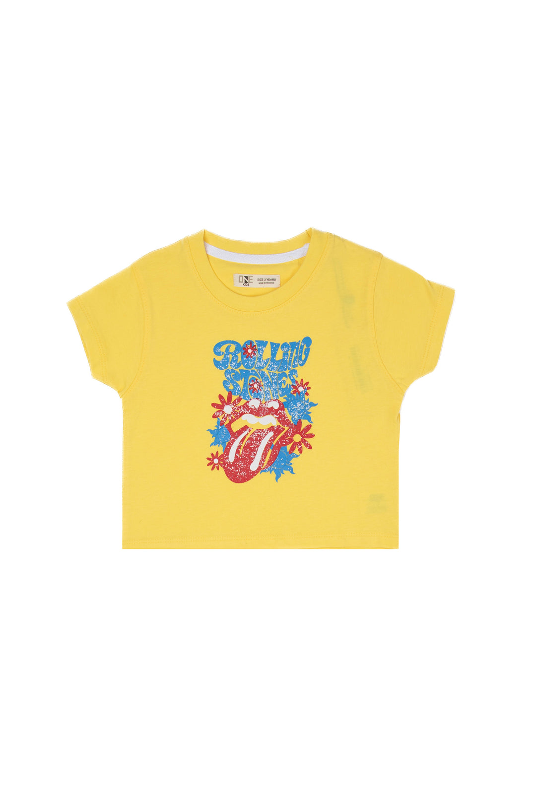 Rollingstones Tee Yellow